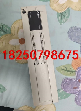 三菱PLC，FX3U-128MR原装正品拆机功能包好橙色如图议价