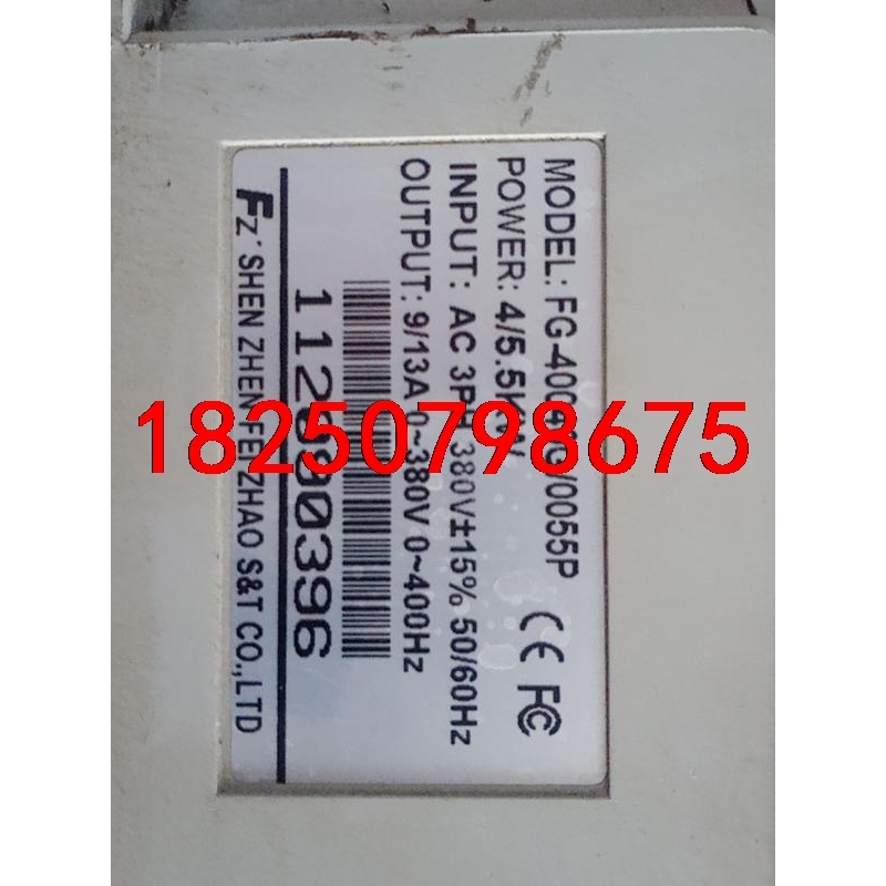 飞兆变频器FG-40040G/0055P 4KW 380V议价