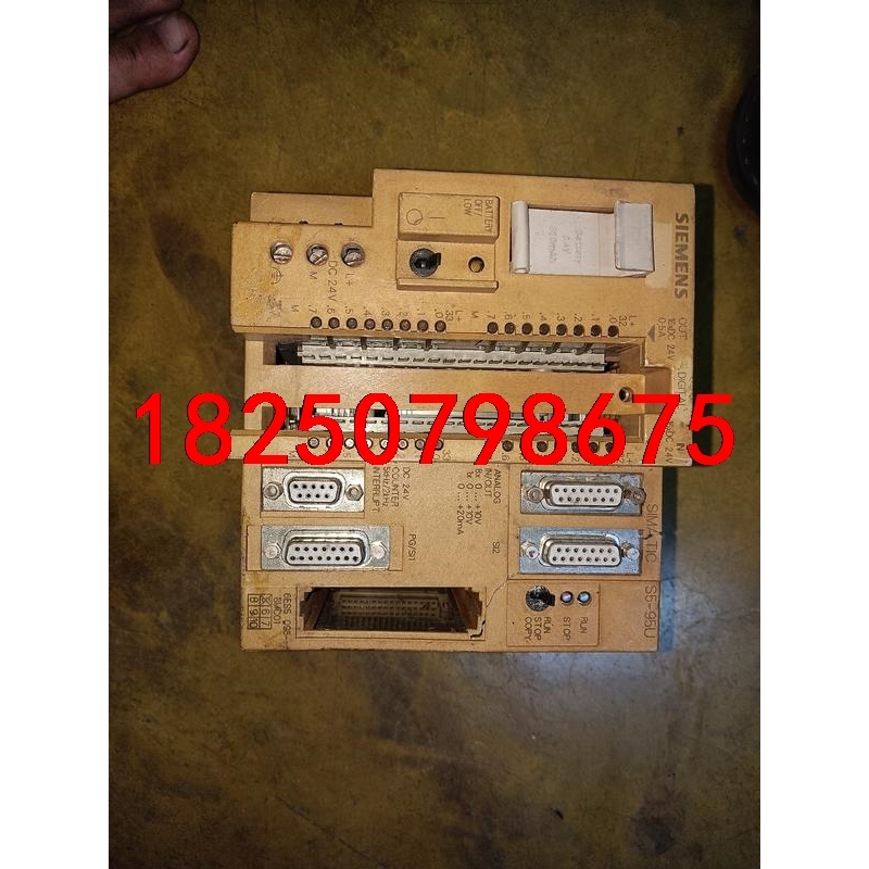 西门子PLC（6ES5 095-8MC01）通电没反应，配件议价
