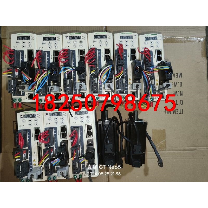 施耐德400W伺服驱动器LXM23AU04M3X  成色漂亮议价