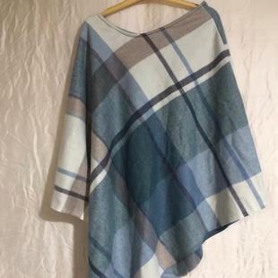 B200沙丘废土风方巾斗篷外贸春秋冬仿羊绒针织围巾方巾135 135