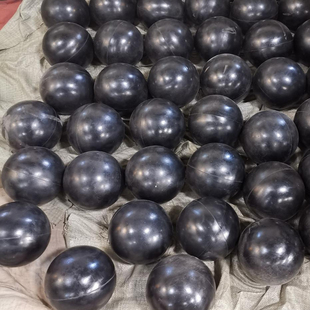 橡胶包铁球 隔膜泵球 阀门止回球 胶包铁圆球 密封橡胶球止回阀球