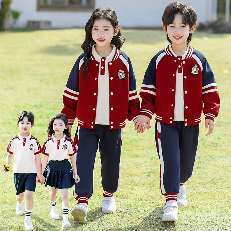 幼儿园园服儿童棒球服