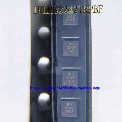 IRLHS2242TRPBF 丝印IRH2242  PQFN-6 P沟道20V/15A  MOS场效应管