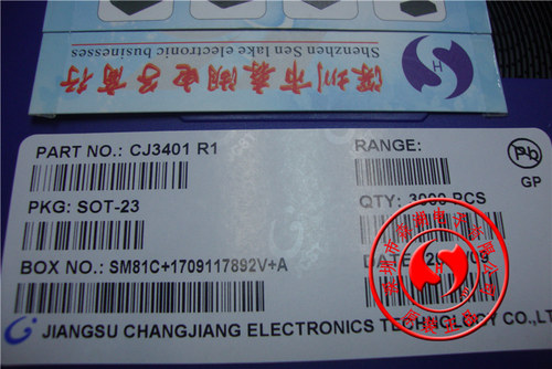 CJ3401 R1 SOT-23 4.3A 30V 原装正品