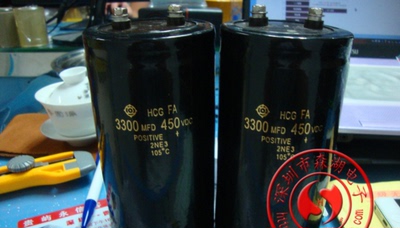 HCF FA 450V3300UF 电容 3300MFD 450VDC螺丝脚2NE3 105C正品