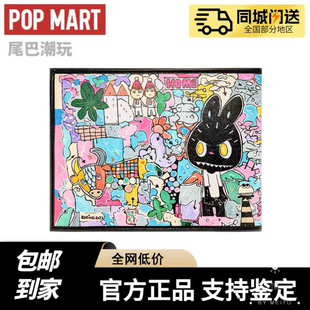 现货POPMART泡泡玛特THE MONSTERS十周年系列电脑包LABUBU周边