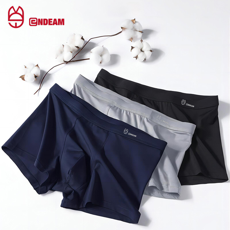 80S高支匹马棉抗菌四角纯棉内裤