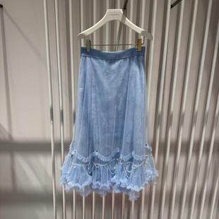 半身裙CSA2073130 GARDEN25夏款 6990 COVEN 专柜现货直发哥文花园