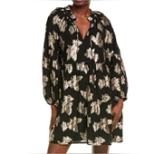 不支持退换 特价 美国直邮TOMMY BAHAMA金属线招财连衣裙断码