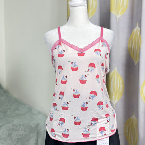 清仓美国直邮樱桃蛋糕速干吊带背心超值断码88元不支持退换