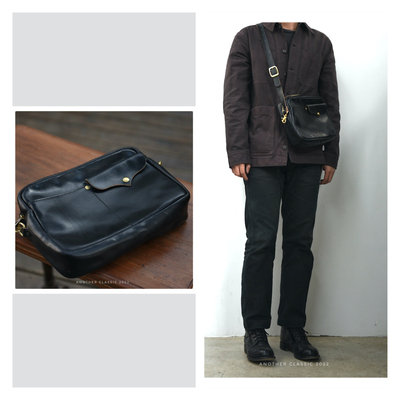 AOTHER CLASSC 相机包 vintage 手工 美式 HORWEEN包