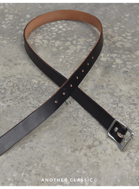 工匠系列 2.5cm 不锈钢扣 腰带