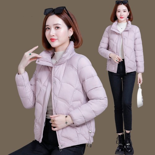 2024新款秋冬季女士短款棉袄宽松