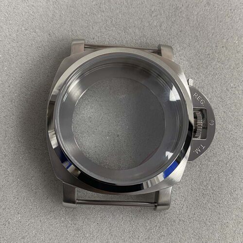 光沙1950表壳 44mm 316精钢表壳 矿物质玻璃 适合装ETA6497海鸥ST