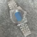 Log Tooth Ring Magnifying Glass Sapphire Case + Five Baht Belt + Transparent Bottom