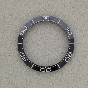 表配件SUB外径38MM内径30.5MM蓝绿夜光适合店内40MM 水鬼表壳