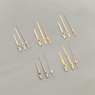 手表配件银金玫表针8*12*12.5mm绿夜光指针适合8285/8215机芯