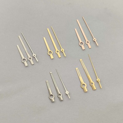 手表配件银金玫表针8*12*12.5mm绿夜光指针适合8285/8215机芯