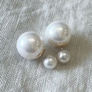 7～7.5mm 饰耳堵 1005 送装 akoya珍珠耳钉