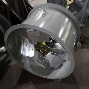 安装 SF7 340pa 低噪音轴流风机 3KW 壁式 25000m3 管道式