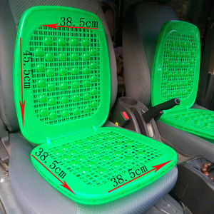 双层夏季汽车凉垫竹座垫货车出租车叉车铲车通风透气制冷塑料坐垫