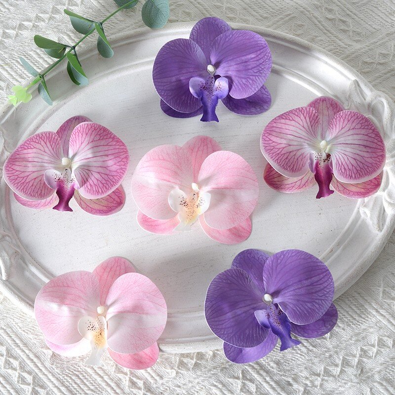 仿真蝴蝶兰花头3D过胶手感材料包