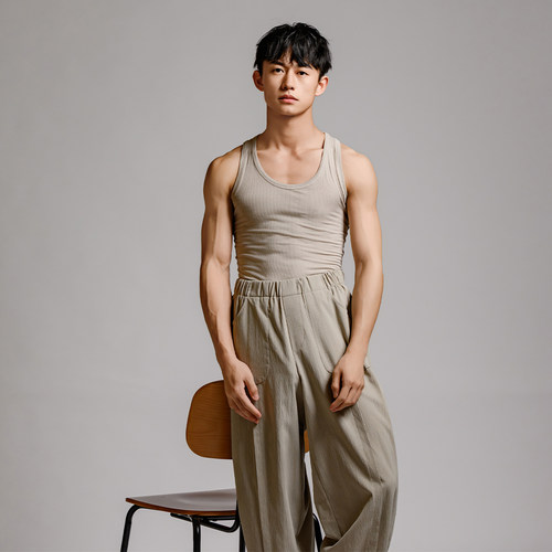 练功服背心现代舞HUHUDANCE