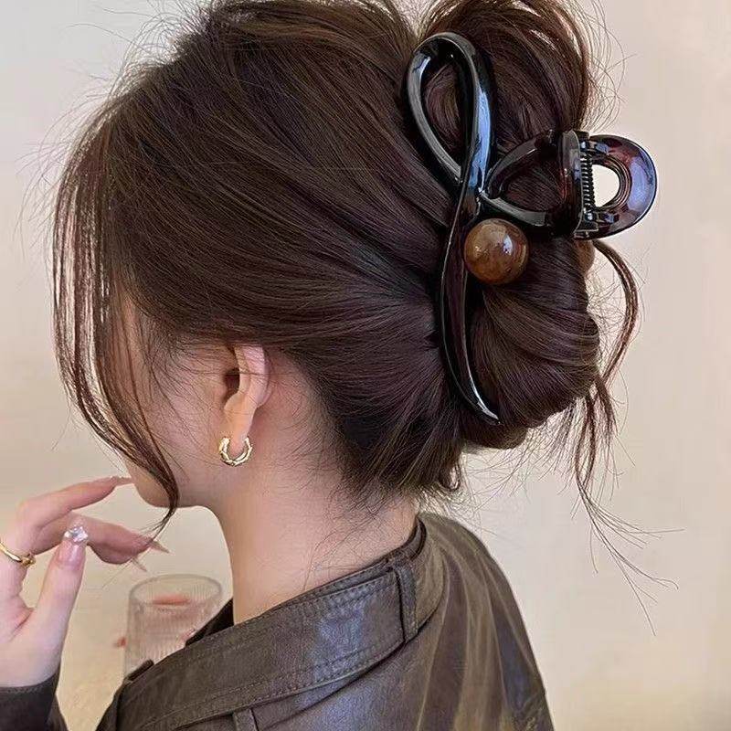 高级感美拉德抓夹大号女2025新款后脑勺鲨鱼夹头发发夹气质发饰夏,饰品/流行首饰/时尚饰品新,发饰,淘宝优惠券,粉丝福利购,淘宝优惠卷