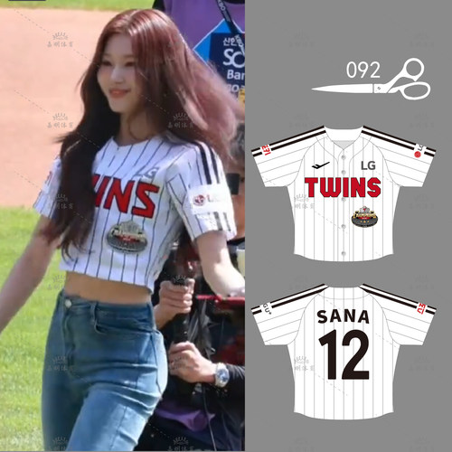 韩国女团啦啦队服棒球服