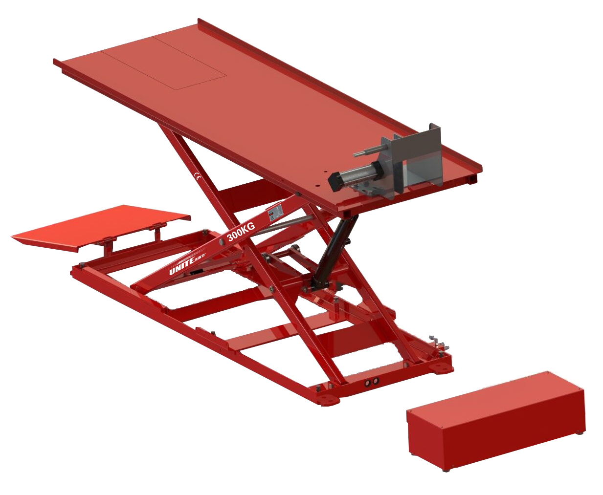 上海巴兰仕集团优耐特unite品牌超薄摩托车举升机u-m10专用举升机