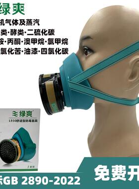 保为康旗下绿爽L930防毒面具防臭气异味化工气体油漆味电焊苯胺类
