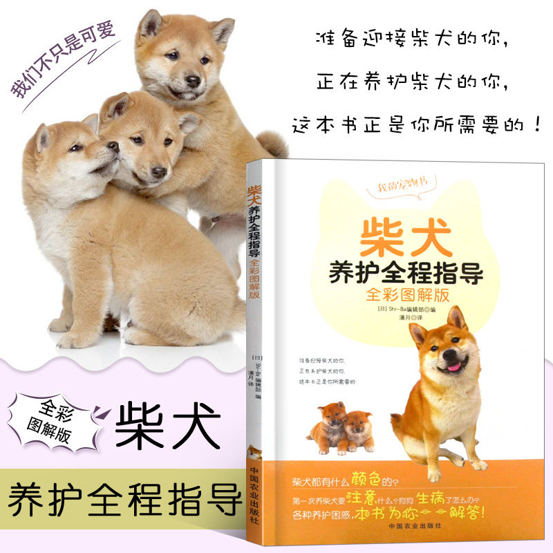 柴犬饲养书柴犬养护全程指导养狗书籍训狗书籍训练狗狗1本就够狗狗的
