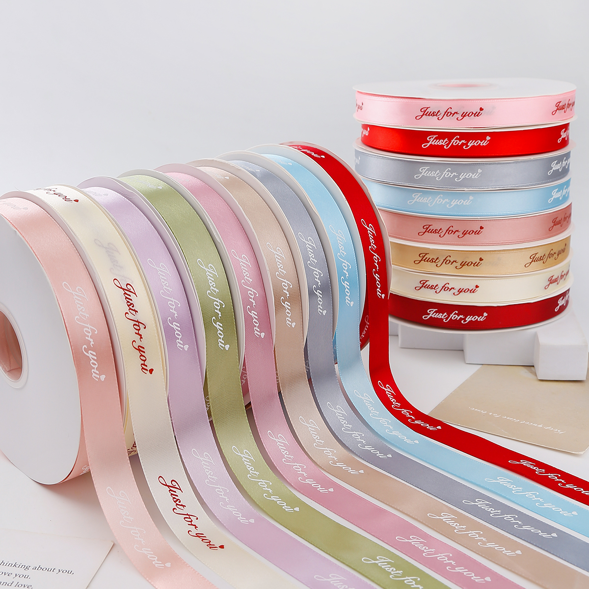 英文字母蛋糕礼品丝带鲜花包装