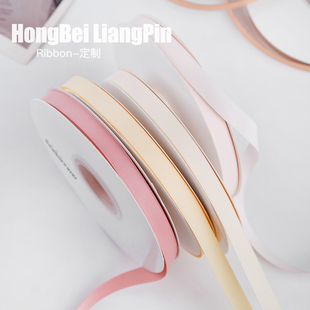 烘焙良品1cm消光棉丝带雾面哑光牛奶棉礼物蝴蝶结鲜花蛋糕盒缎带