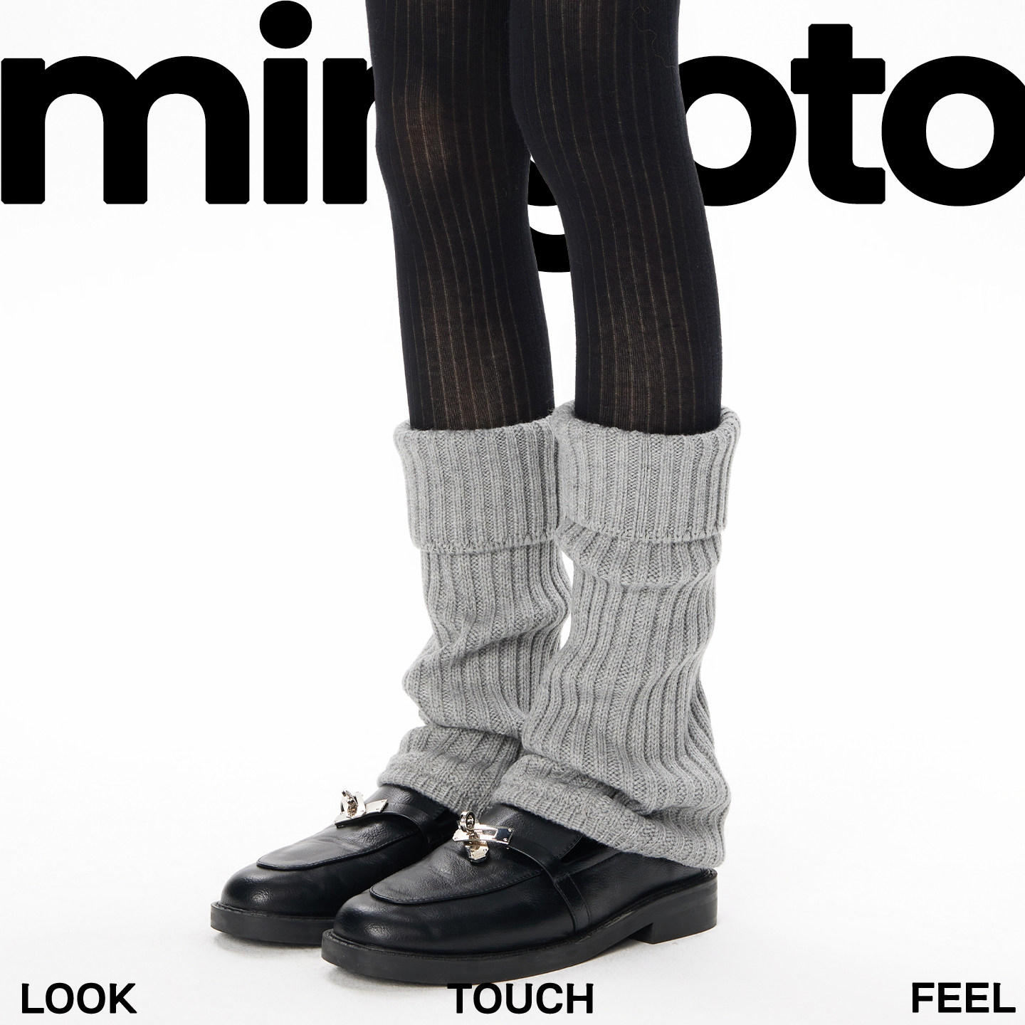 灰色学院风竖坑条针织袜子长筒女秋冬日系羊毛保暖翻边腿套过膝,女士内衣/男士内衣/家居服,长筒袜,淘宝优惠券,粉丝福利购,淘宝优惠卷