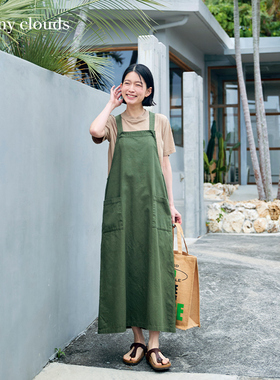 夏季新品 桑妮库拉/Sunny clouds 纯棉小圆领T恤米色短袖上衣女