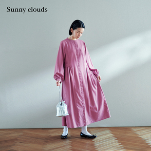 裙款 桑妮库拉 春季 早春衬衫 Sunny clouds女式 连衣裙 新品 粉