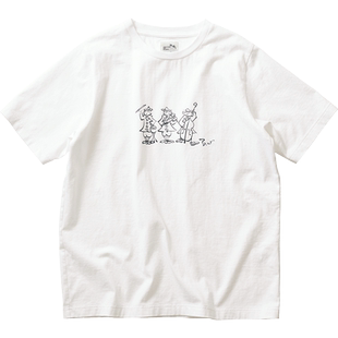 桑妮库拉/Sunny clouds 男式纯棉异人印花T恤