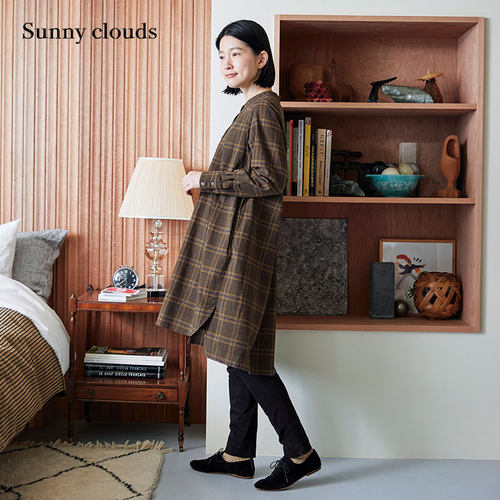 Sunnyclouds女式棉混修身紧腿裤