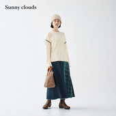 桑妮库拉 套头打底上衣 纯棉卫衣风针织衫 Sunny clouds