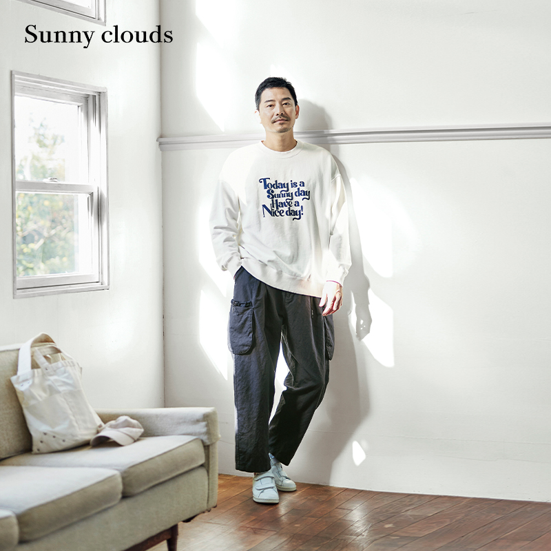 白色套头上衣宽松卫衣早春