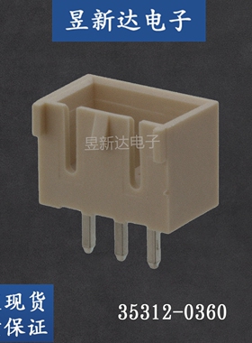 molex连接器 35312-0360 353120360 针座3P 原装现货 一个起拍