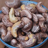 越南盐焗虎皮腰果大颗粒新货年货干货袋装 坚果