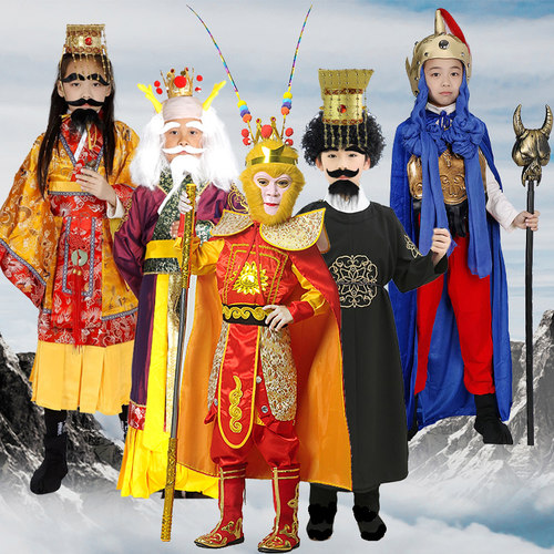 西游记官封弼马温服装全套