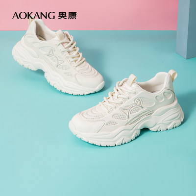 厚底时尚休闲鞋Aokang/奥康