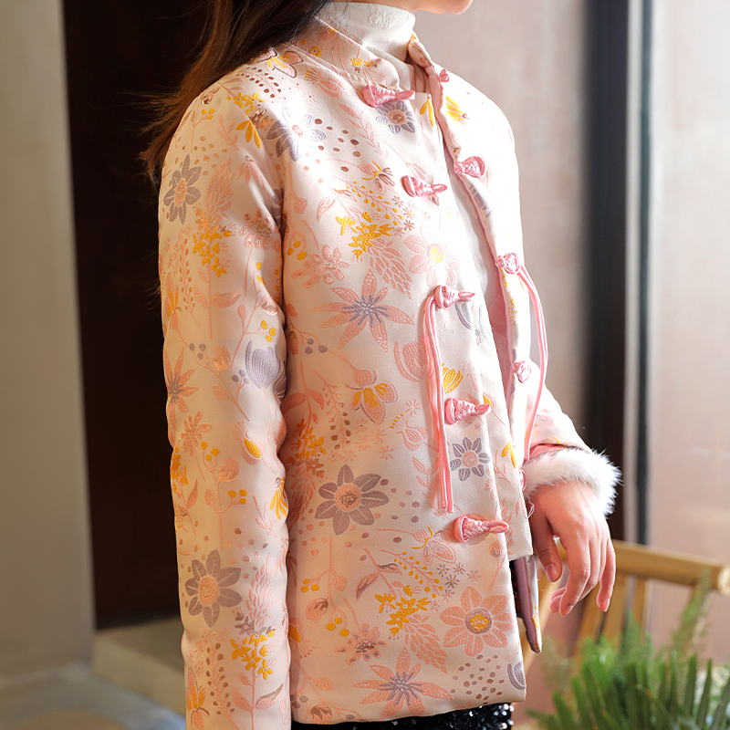 棉花复古中国风女士棉袄