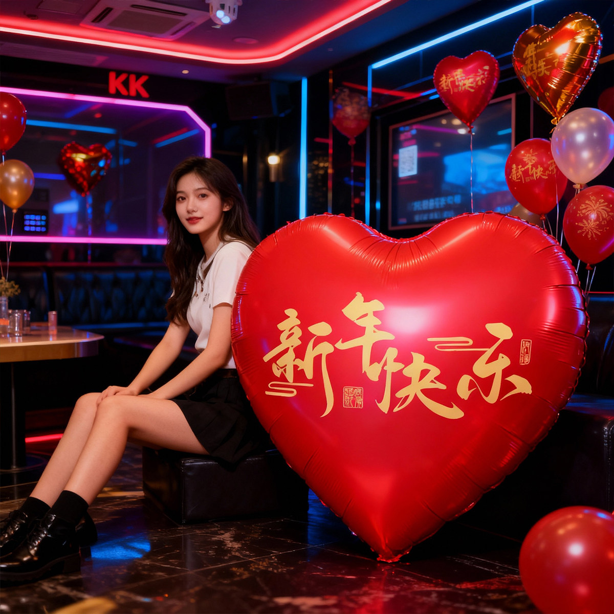 2026红色大号爱心气球新年装饰场景布置财神爷立体商场活动氛围,节庆用品/礼品,气球,淘宝优惠券,粉丝福利购,淘宝优惠卷