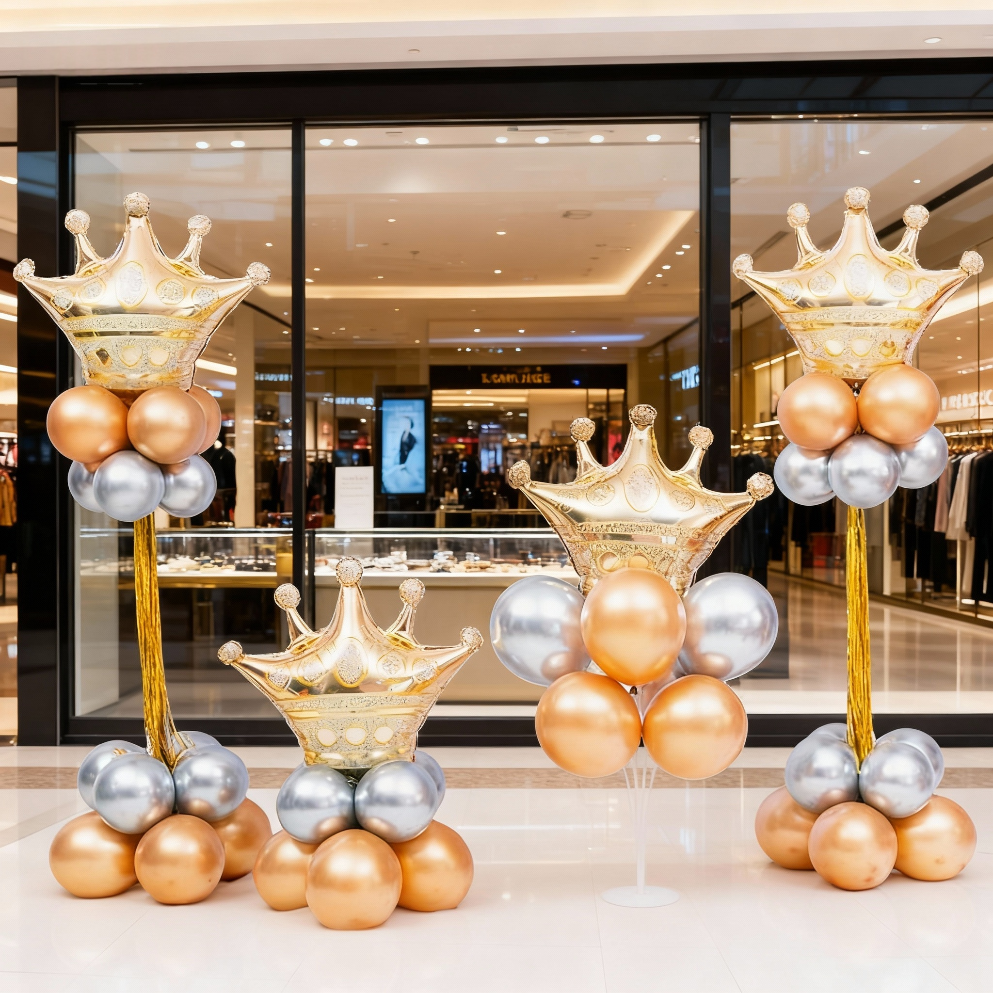 气球装饰场景布置新年春节商场开业金色皇冠红色桌飘立柱地飘汽球,节庆用品/礼品,气球,淘宝优惠券,粉丝福利购,淘宝优惠卷