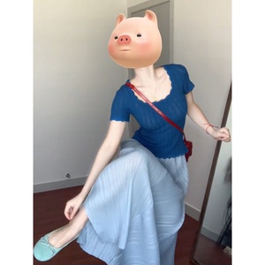 夏装搭配一整套轻熟夏日多巴胺穿搭小个子显高时尚半身裙两件套装